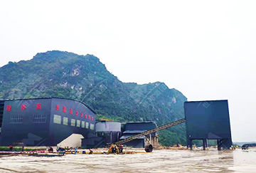 广西时产1000吨石灰石破碎制砂生产线